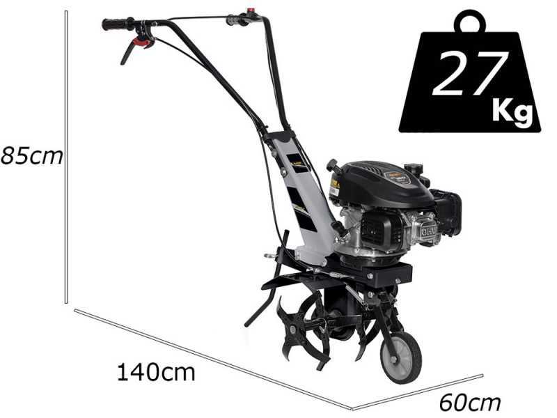 Alpina ATL 36 V - 4 HP Petrol Tiller - Alpina ST 120 OHV 123cc