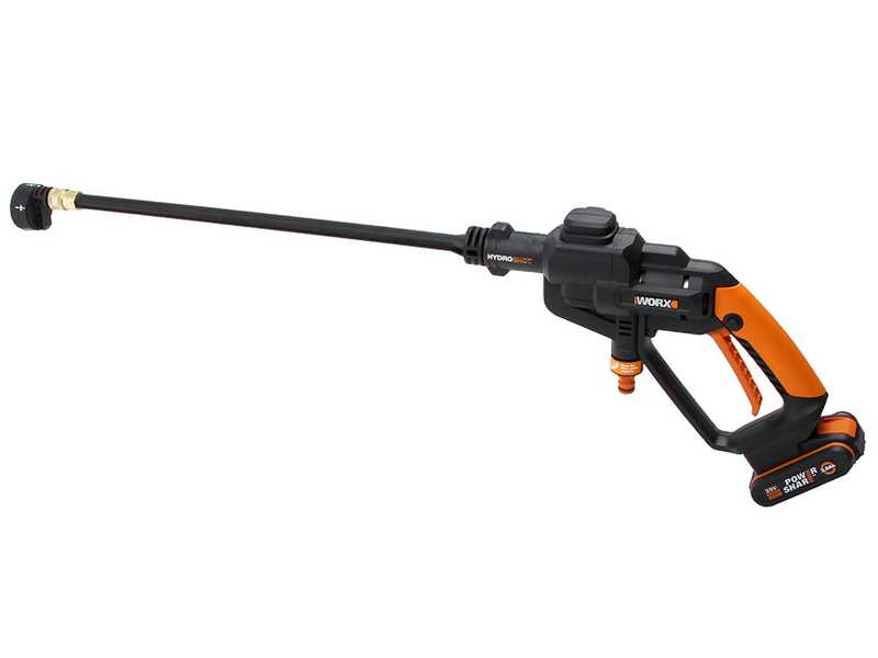 Worx jet sales wash battery