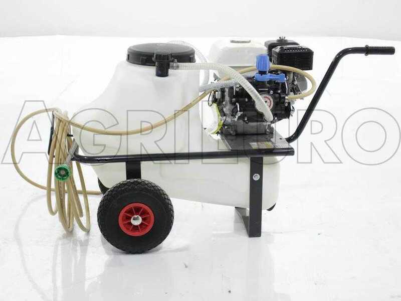 Comet MTP MC 25 Sparyer Pump - Loncin 148F-2 and 55 L Tank Trolley Kit