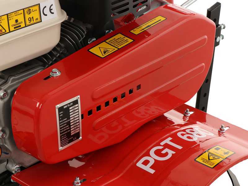 GeoTech-Pro PGT680 - 7 HP Petrol Garden Tiller - 208 cc Engine