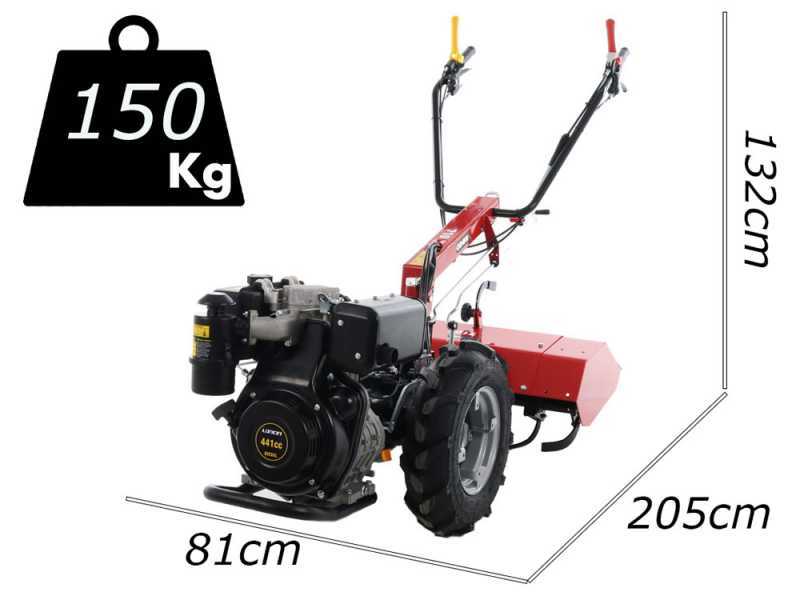Ginko R710 - Diesel Two-wheel Tractor - Loncin D404F - 11HP