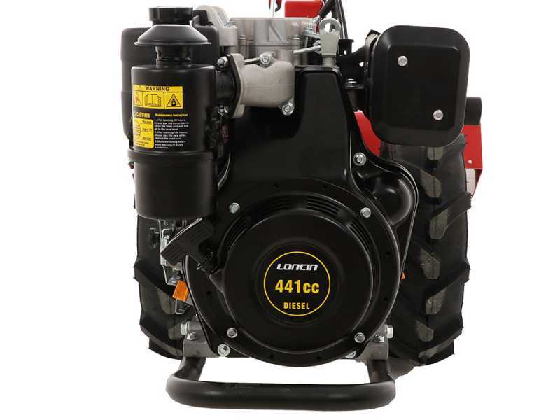 Ginko R710 - Diesel Two-wheel Tractor - Loncin D404F - 11HP