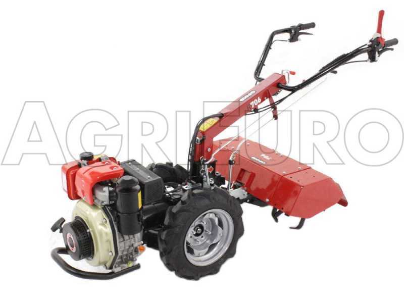 Ginko 706 - Diesel Two-wheel Tractor - Loncin D350F - 8HP