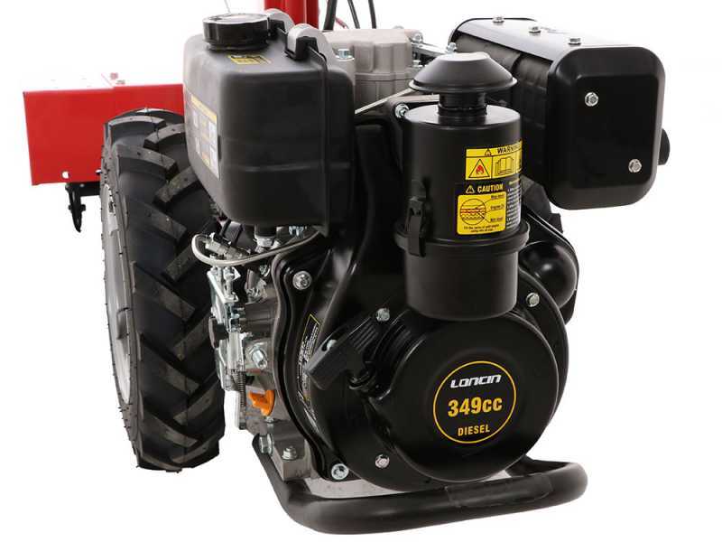 Ginko 706 - Diesel Two-wheel Tractor - Loncin D350F - 8HP