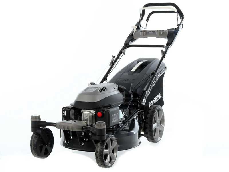 Big wheel push mower shop