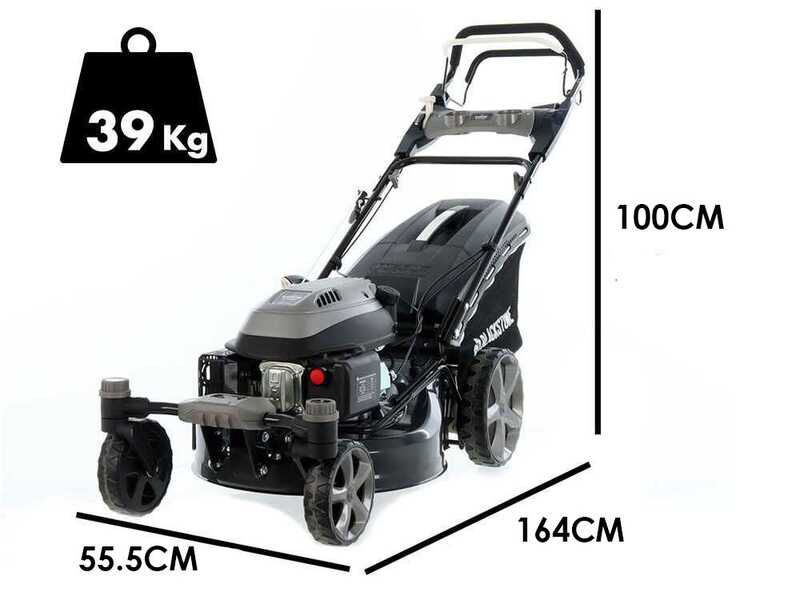 Blackstone SP4X 510 Lawn Mower with Pivoting Wheels