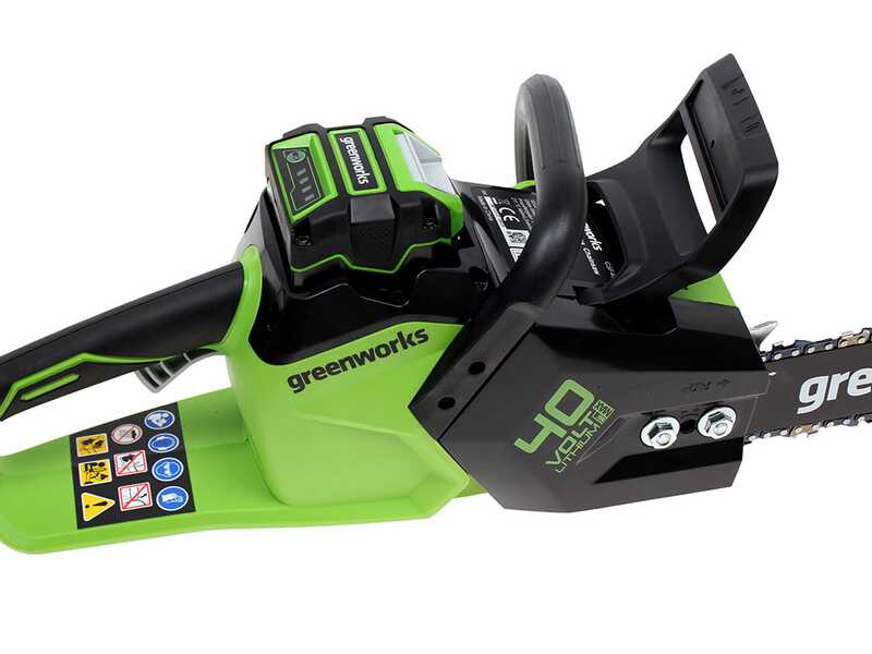 Greenworks GD40CS18 - 40V Electric Chainsaw - WITHOUT BATTERY AND CHARGER