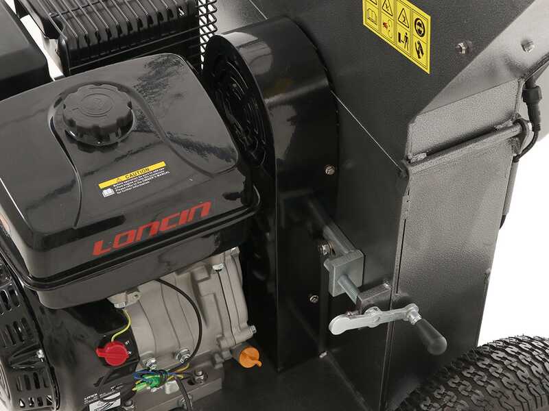 BlackStone DSP 150 L - Petrol garden shredder - with 420cc Loncin gasoline engine