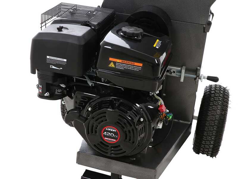 BlackStone DSP 150 L - Petrol garden shredder - with 420cc Loncin gasoline engine