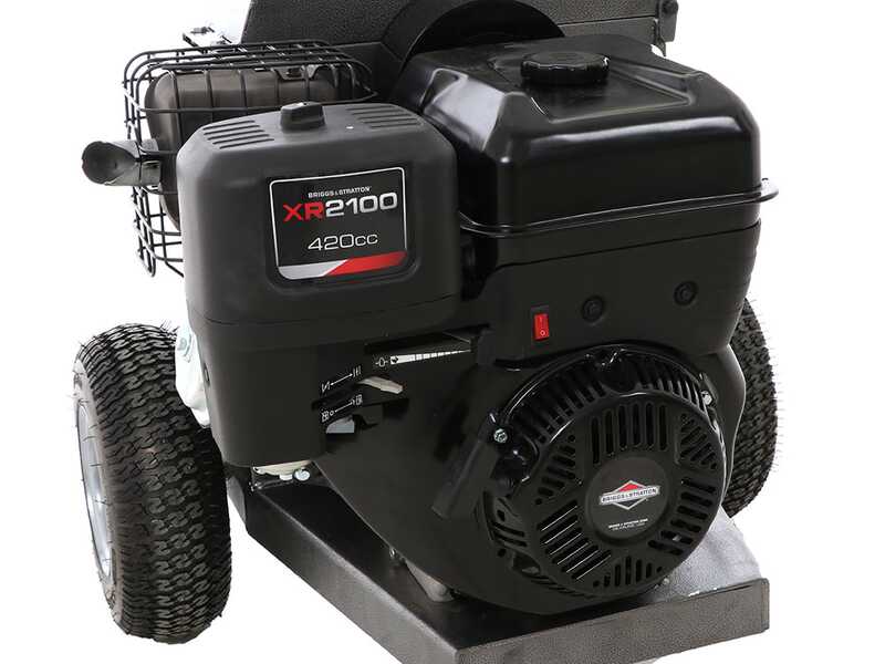 BlackStone DSP 150 BS - Petrol garden shredder - 420cc Briggs &amp; Stratton gasoline engine
