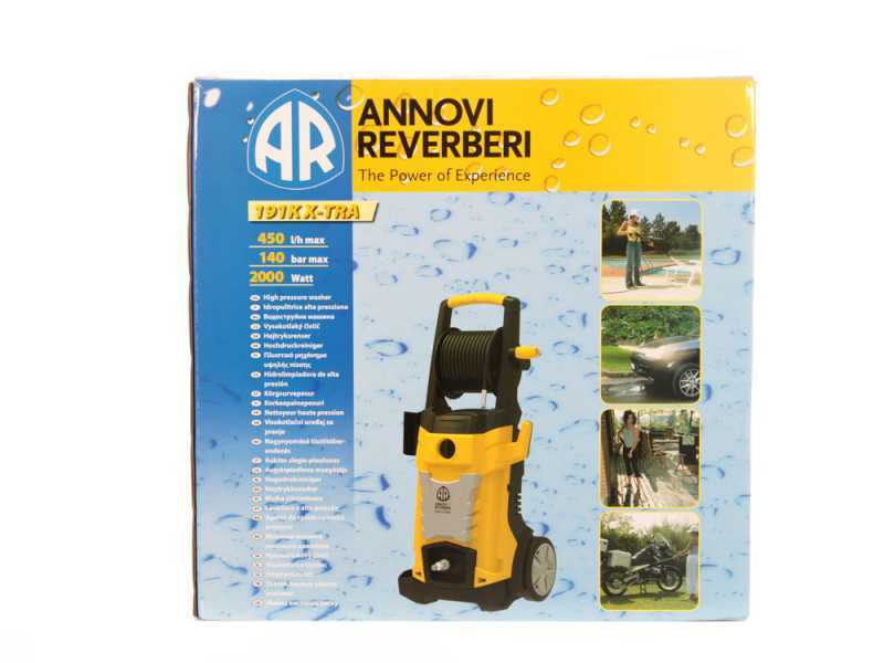 Annovi &amp; Reverberi 191K X-TRA cold water pressure washer - max 140 bar, 7,5 L/min flow rate