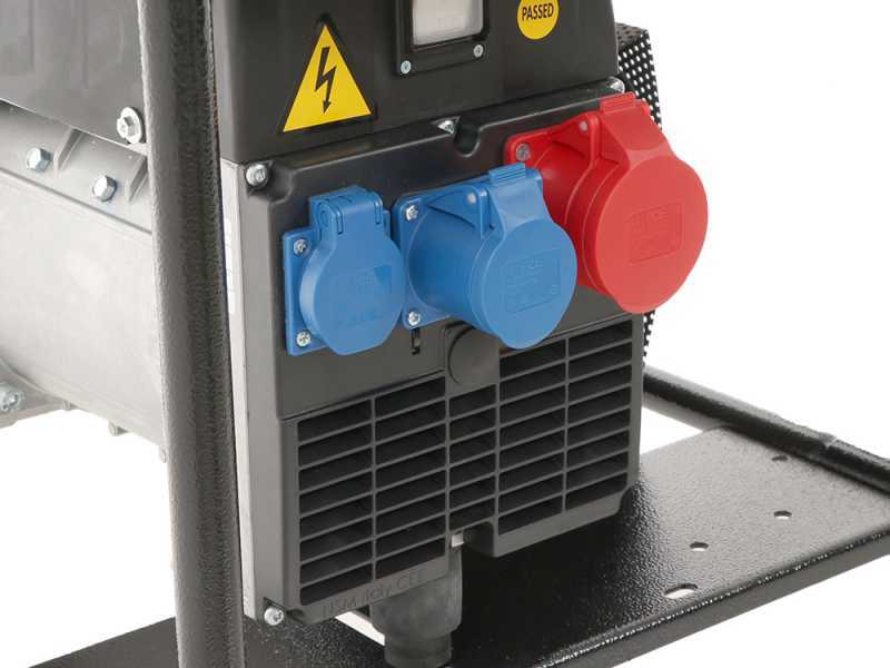 Pramac ES 8000 - 6.6 kW Power Generator with AVR - DC 6.6 kW Three-phase