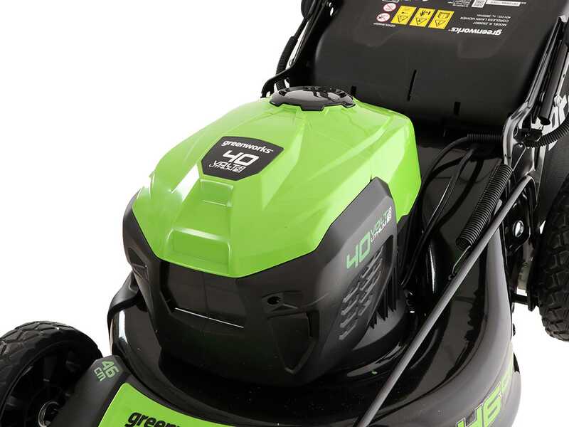 Greenworks GD40LM46SPK4 Battery-powered Electric Lawn Mower 40 V