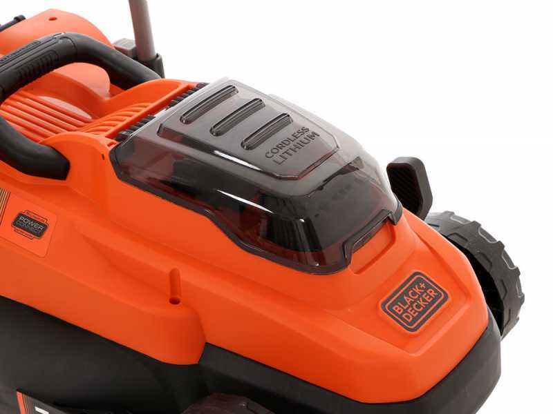 BLACK &amp; DECKER BCMW3318N-XJ Battery-powered Electric Lawn Mower - BATTERIES AND BATTERY CHARGER NOT INCLUDED - 2 18V Lithium-ion Batteries Required