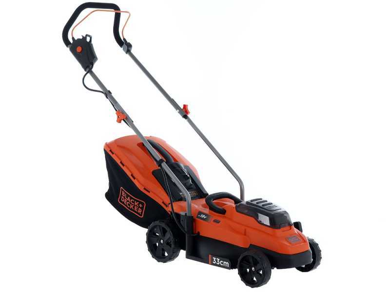 Black and decker cordless on sale lawn mower battery replacement