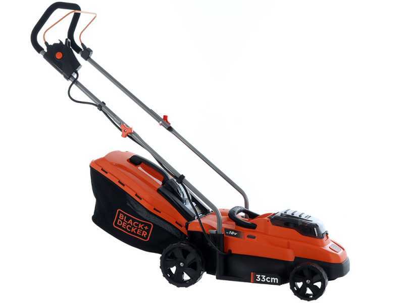 Black and decker cordless electric lawn mower sale