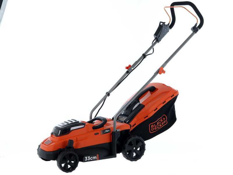 BLACK DECKER BCMW3318N XJ battery powered lawn mower best deal