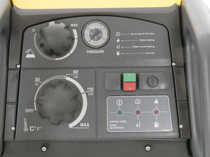Lavor LKX 1515GL Heavy-duty Hot Water Pressure Washer - Electric - 180 bar max. pressure