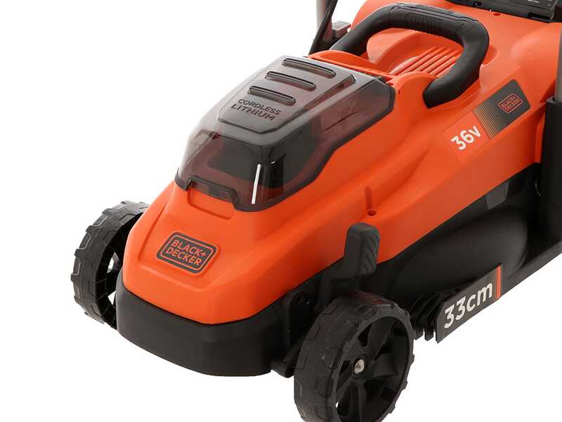 Black &amp; Decker BCMW3336L1-QW Battery-powered Electric Lawn Mower - 36 V 2.5Ah