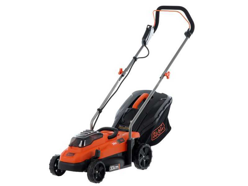 Black Decker BCMW3336L1 QW Battery powered Electric Lawn Mower 36 V 2.5Ah
