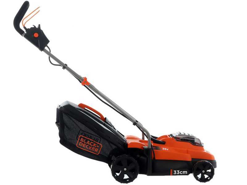 Black Decker BCMW3336L1 QW battery powered electric lawn mower