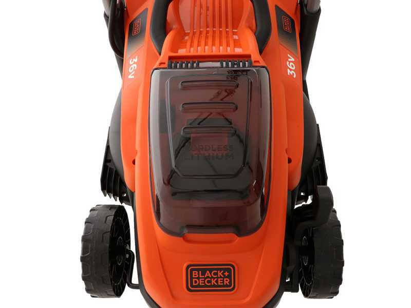 Black & decker 36v store lawn mower battery