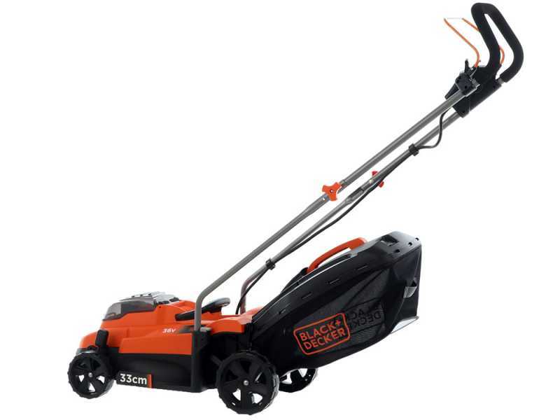 Black Decker BCMW3336N XJ Battery Lawnmower WITHOUT BATTERY AND CHARGER