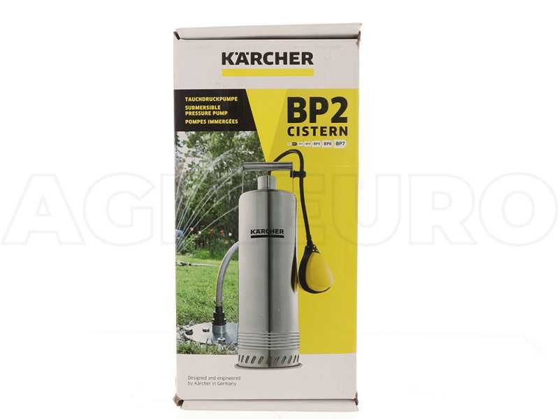 Karcher BP 2 Inox Electric Submersible Pump for clear water - 800 W power