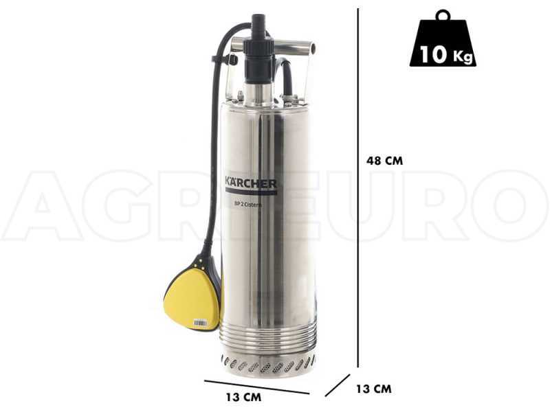 Karcher BP 2 Inox Electric Submersible Pump for clear water - 800 W power