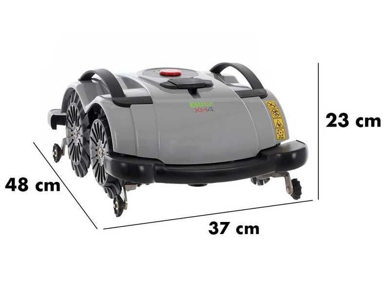 Wiper Blitz XH4 NIKO Robot Lawn Mower without Perimeter Wire - No Installation Required