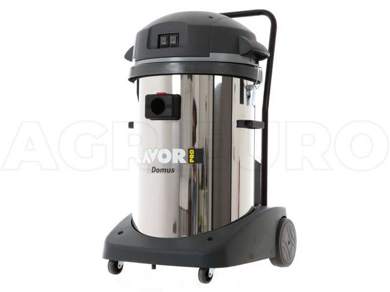 Lavor Domus IF - Wet and Dry Vacuum Cleaner - Stainless Steel Drum