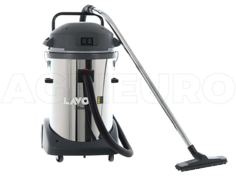 Lavor Domus IF - Wet and Dry Vacuum Cleaner - Stainless Steel Drum