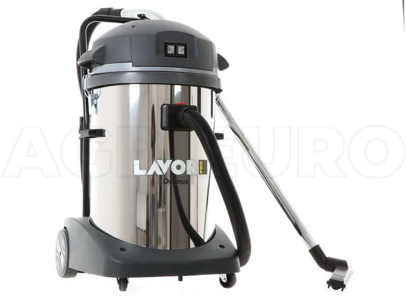 Lavor Domus IF - Wet and Dry Vacuum Cleaner - Stainless Steel Drum
