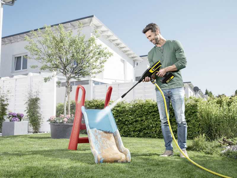 Karcher KHB 6 Battery Pressure Washer Spray Gun with 18V 2.5Ah battery - battery and charger included