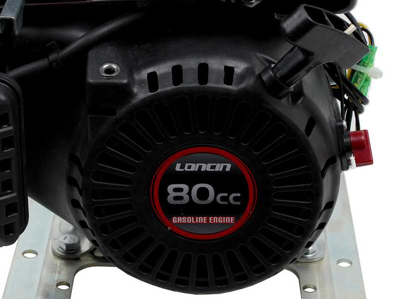 Comet MTP MC 25 Sparyer Pump - Loncin 148F-2 and 120 L Tank Trolley with Hook Kit