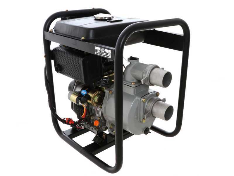 BlackStone BD 8000ES Diesel Water Pump, 80 mm Fittings  - 3 inches - electric start - 14 L tank - Euro 5