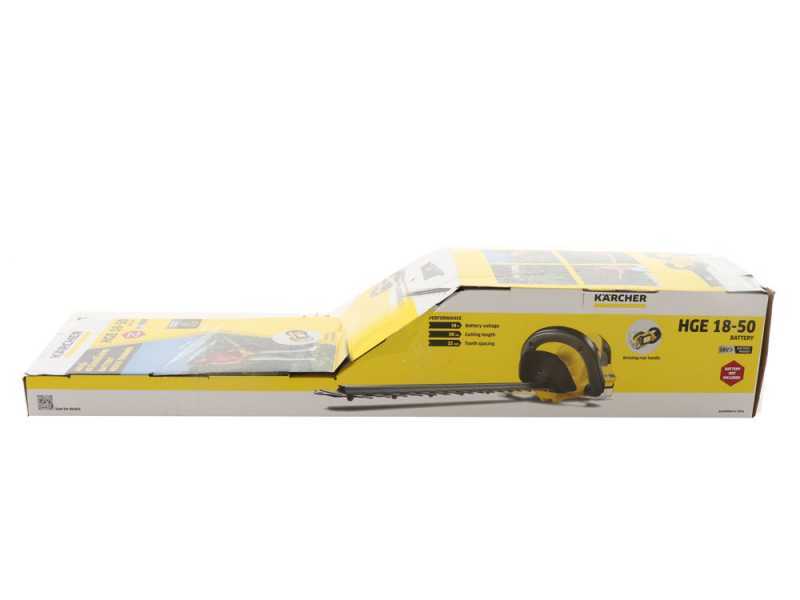 Karcher HGE 18-45 Battery-powered Hedge Trimmer - BATTERY AND BATTERY CHARGER NOT INCLUDED