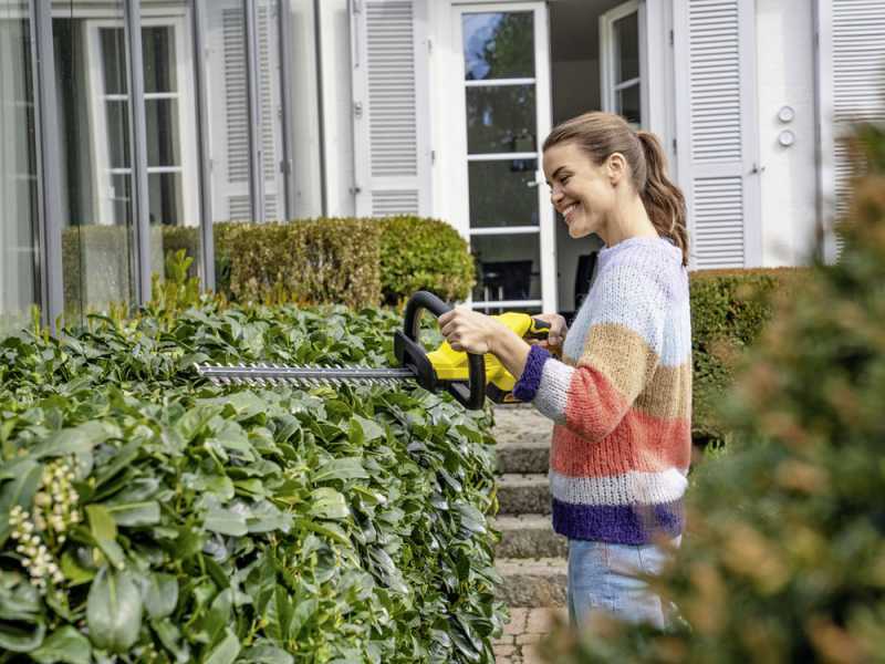 Karcher HGE 18-45 Battery-powered Hedge Trimmer - BATTERY AND BATTERY CHARGER NOT INCLUDED