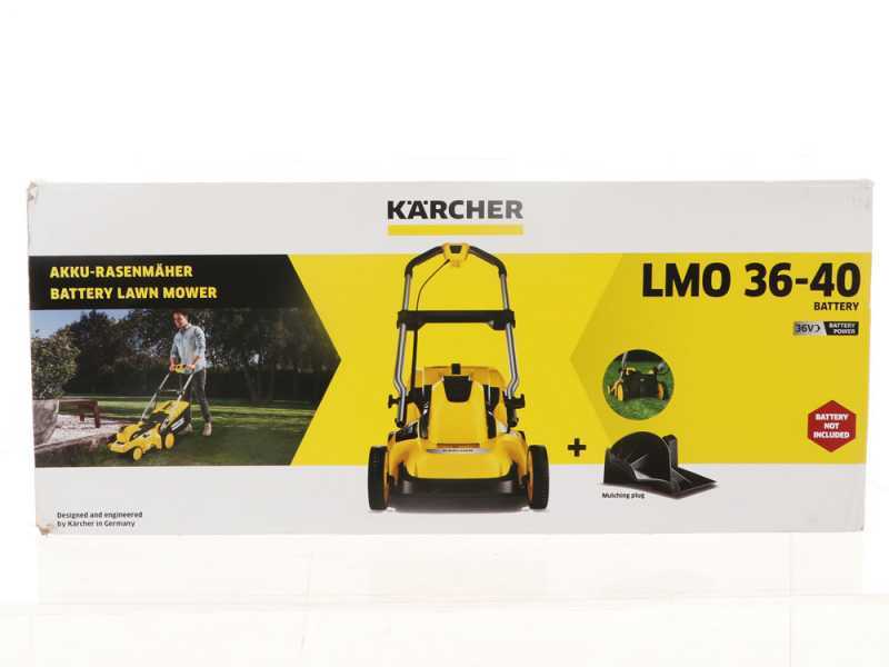 K&auml;rcher LMO 36-40 Battery-powered Electric Lawn Mower - with Grass Collector