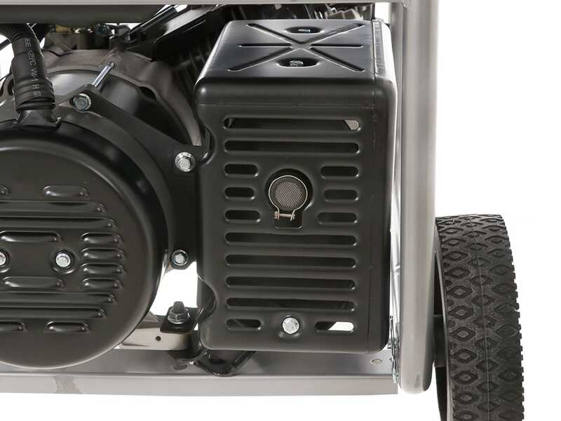 BlackStone BG 6050 - 4.3 kW Wheeled Petrol Power Generator with AVR - DC 4 kW Single-phase
