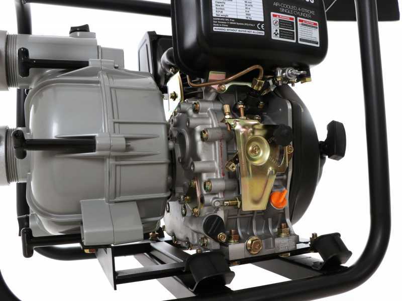 BlackStone BD-T 8000 Diesel Water Pump for Dirty Waters, 80 mm Fittings - Euro 5