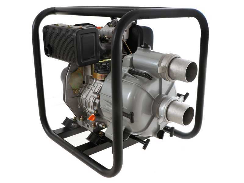 BlackStone BD-T 8000 Diesel Water Pump for Dirty Waters, 80 mm Fittings - Euro 5