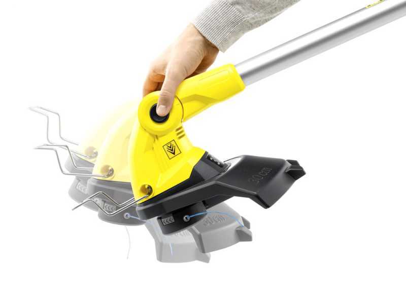 Karcher LTR 18-30 Electric Edge Strimmer - BATTERY AND BATTERY CHARGER NOT INCLUDED