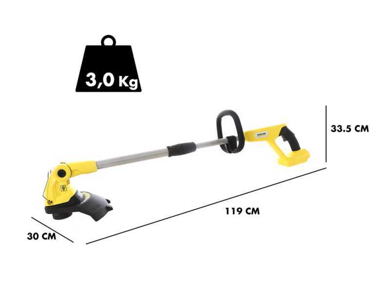 Karcher LTR 18-30 Electric Edge Strimmer - BATTERY AND BATTERY CHARGER NOT INCLUDED