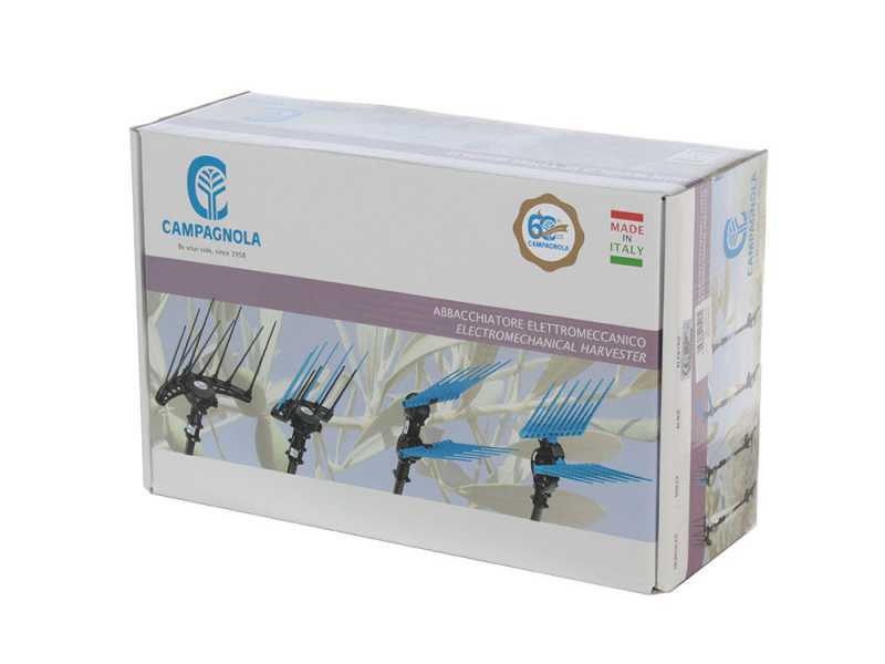 Campagnola Elektra - 185-270 cm Aluminium Pole - Electric Battery-powered Olive Harvester