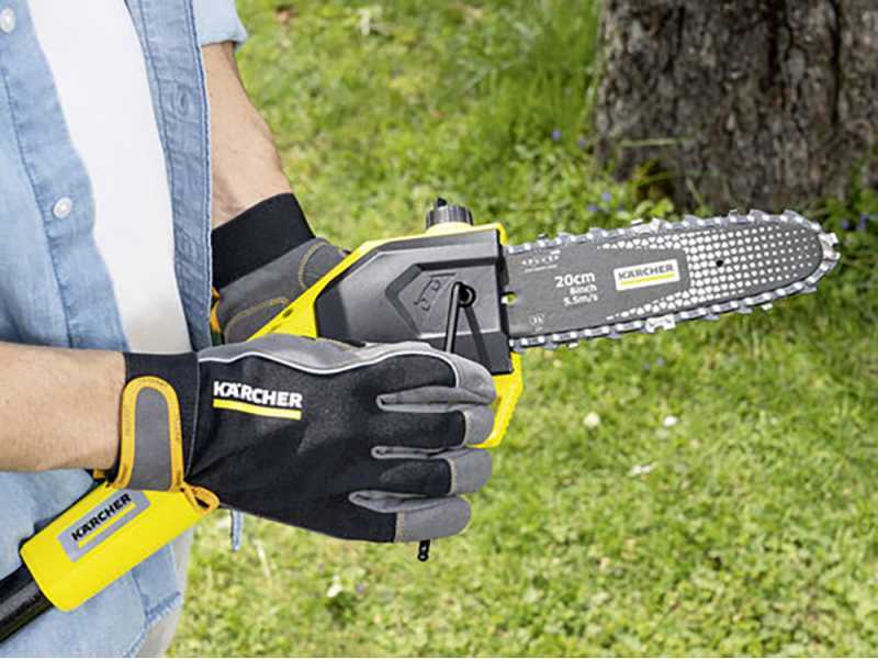 Karcher PSW 18-20 Battery-powered Pruner with Extension Pole - BATTERY AND BATTERY CHARGER NOT INCLUDED