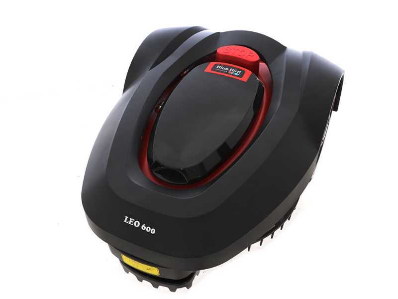Blue Bird LEO 600 Robot Lawn Mower with Perimeter Wire - 28V 2 Ah Lithium-ion Battery