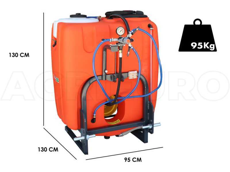 Dal Degan ILEO 300 L - Compact tractor-mounted sprayer unit - YP 70 pump