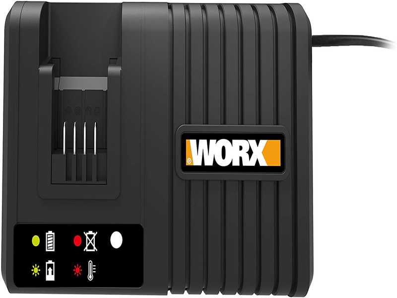 Worx ULTRA RAPID Battery Charger for 20V Powershare Batteries up to 6000 mAh
