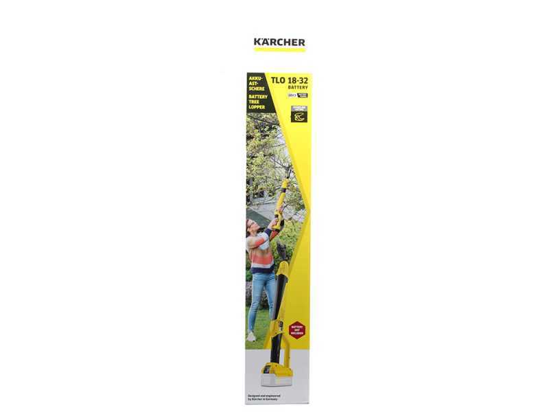 Karcher TLO 18-32 Pruning Shears - BATTERY AND BATTERY CHARGER NOT INCLUDED